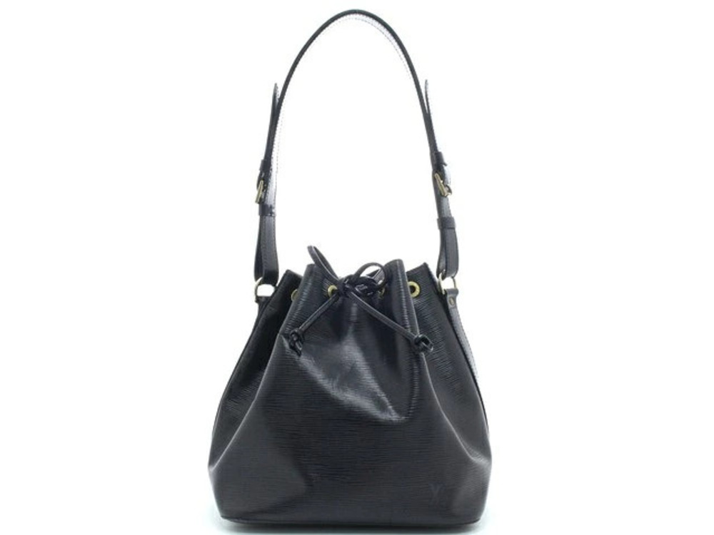 LOUIS VUITTON Neo Noe Shoulder Bag Epi Leather Noir Black